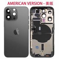 iPhone 14 Pro Back Cover + Frame Black Dissembled Grade A Original - US Version