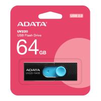 USB-A 2.0 FlashDrive Adata Uv220 64Gb