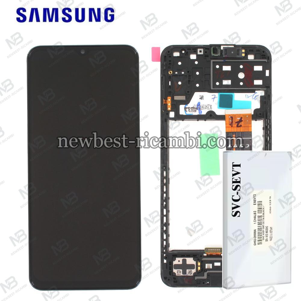 Samsung Galaxy A13S / A137f Touch + Lcd + Frame Black Service Pack