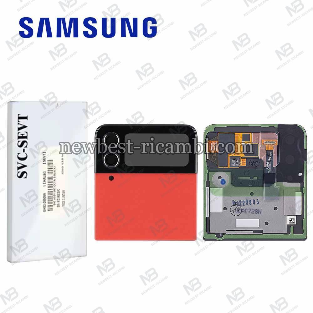 Samsung Galaxy Z Flip 4 F721 Outer Lcd Red Original Service Pack