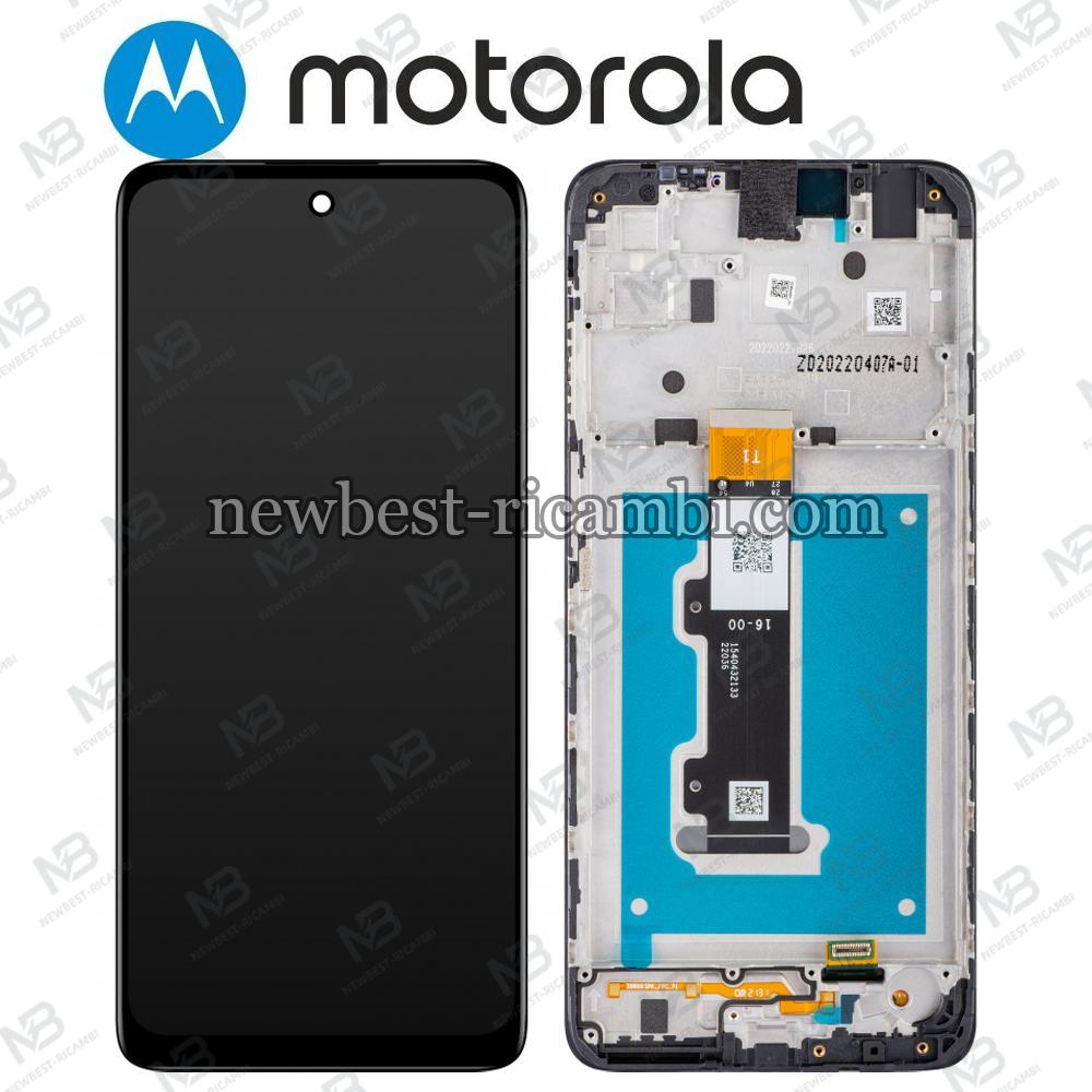 Motorola Moto E32 XT2227 Touch+Lcd+Frame Black Service Pack
