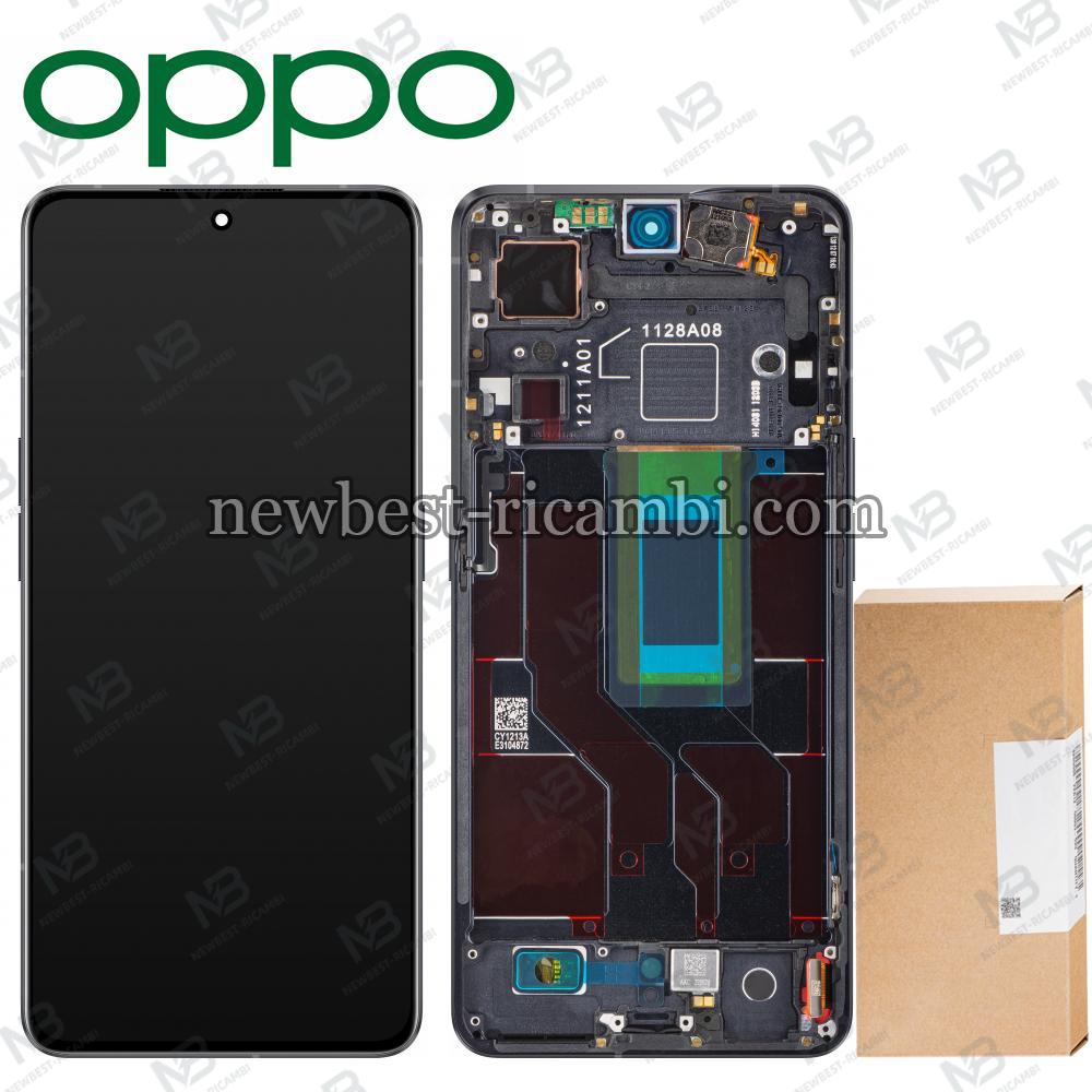 Oppo Reno 8 Pro 5G / 8 Pro+ 5G Touch + Lcd + Frame Black Service Pack