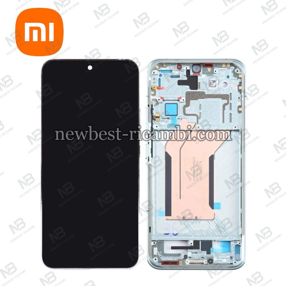 Xiaomi 14 5G Touch + Lcd + Frame Green Service Pack