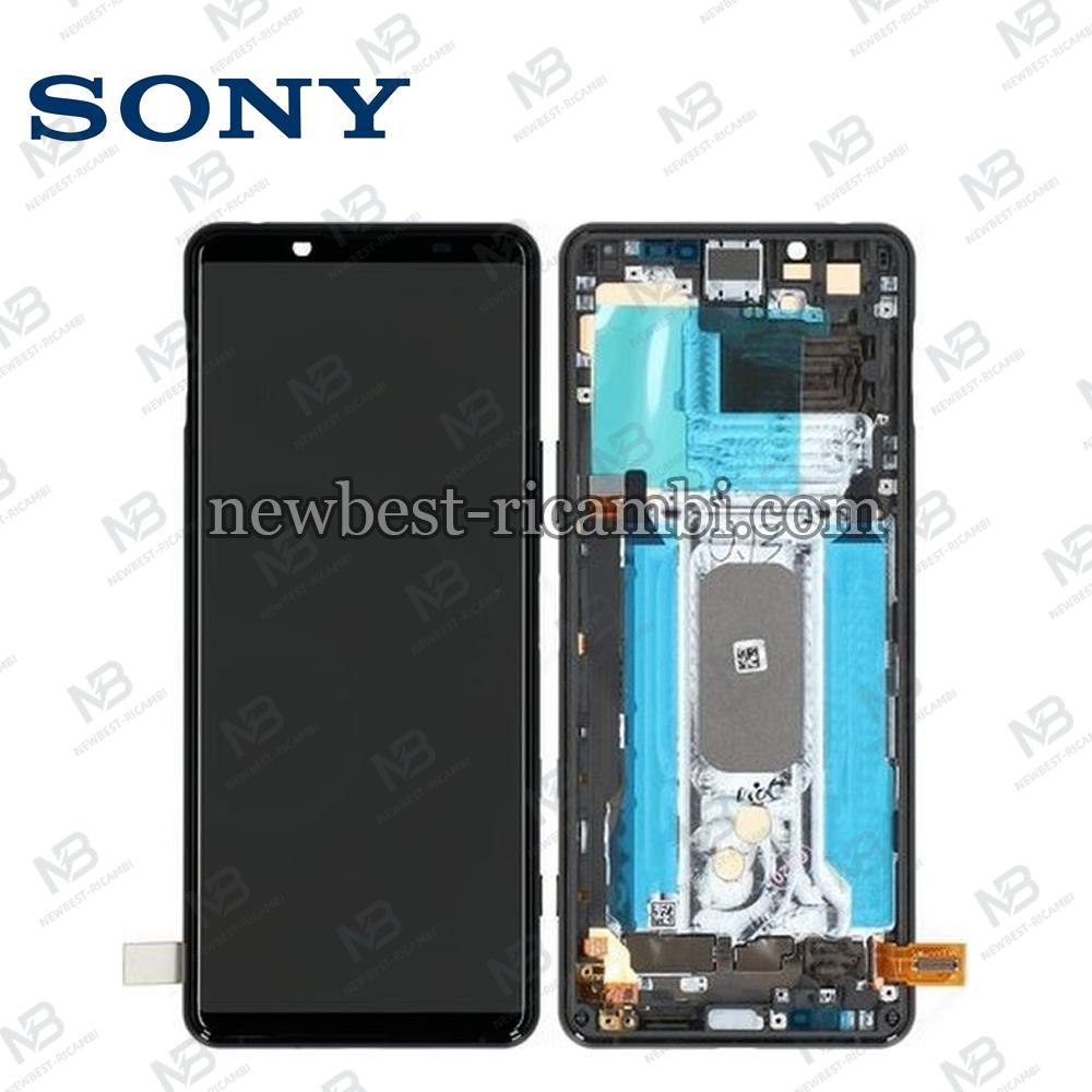 Sony Xperia 5 II (2 Generation) Touch + Lcd + Frame Black Service Pack