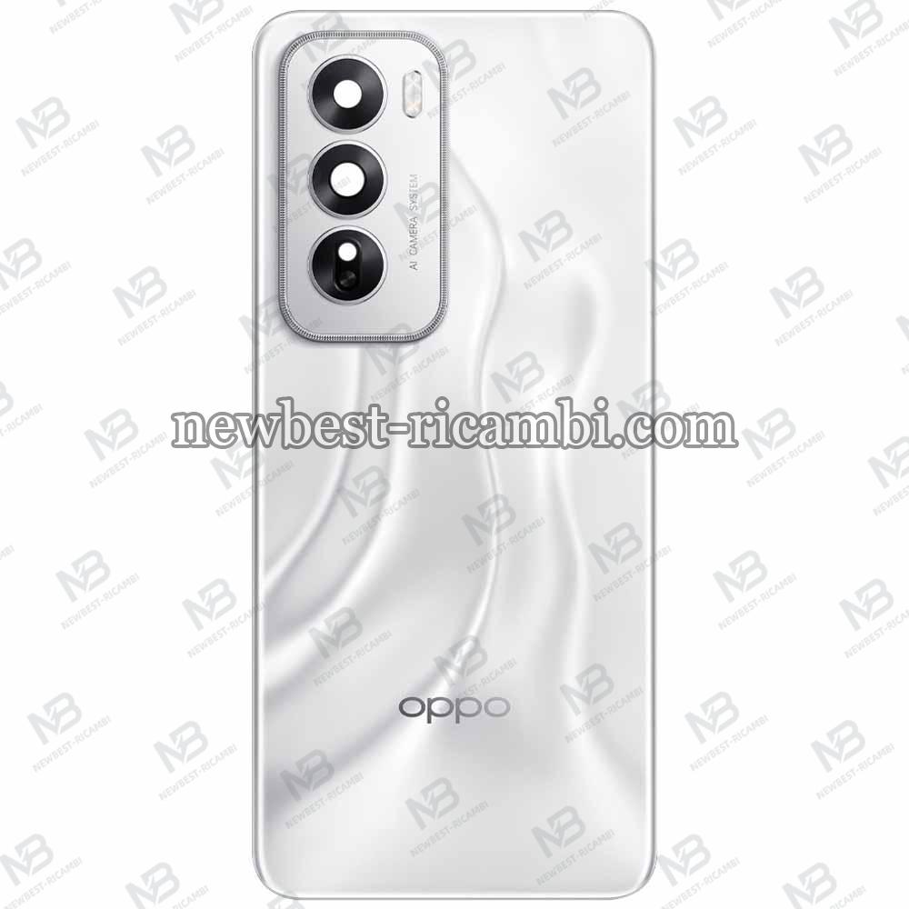 Oppo Reno 12 5G (CPH2625) Back Cover + Camera Glass Silver