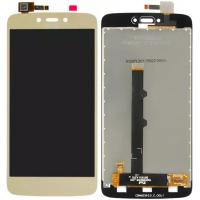 Motorola Moto C XT1754 XT1755 touch+lcd gold