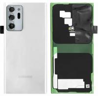 samsung galaxy note 20 ultra 5g n986 back cover white original+ camera glass black