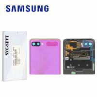 Samsung Galaxy Z Flip F700 Outer Lcd Purple Original Service Pack