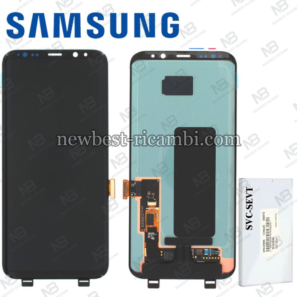 Samsung Galaxy S8 G950 Touch+Lcd Black Service Pack
