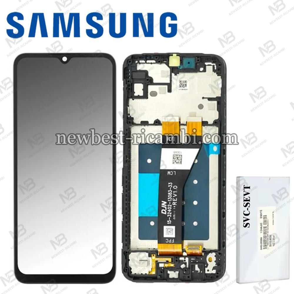 Samsung Galaxy A146p / A14 5G Touch + Lcd + Frame Black Original (SMALL CONNECTOR)