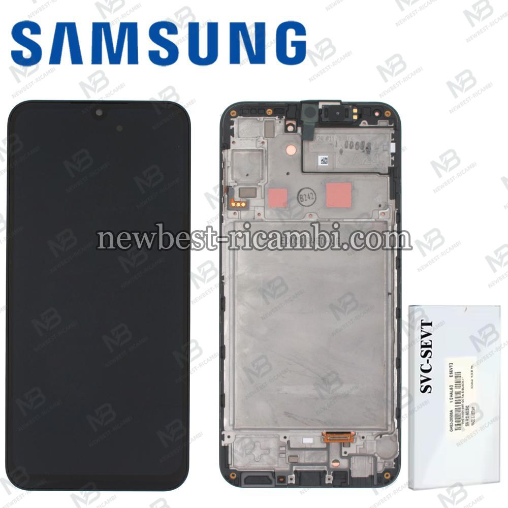 Samsung Galaxy A24 4G A245F Touch + Lcd + Frame Black Service Pack