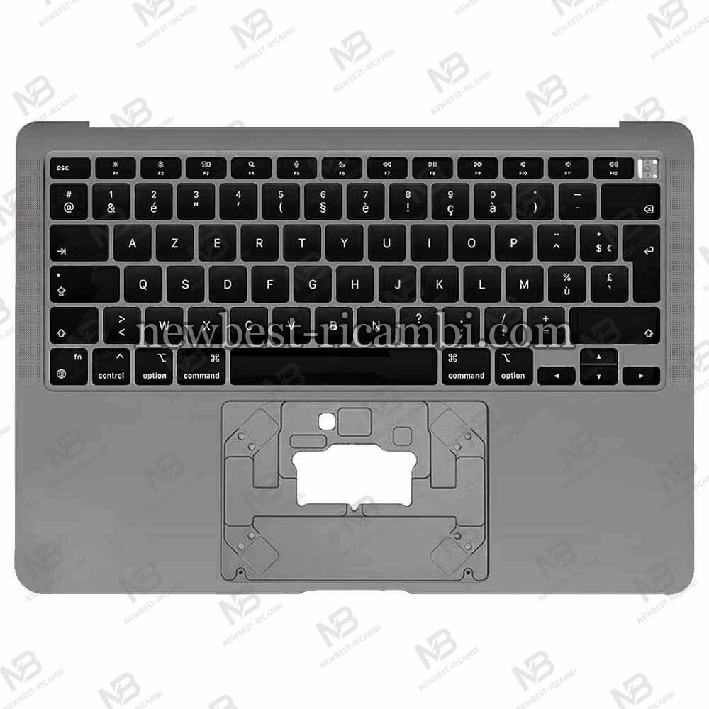 Macbook Air 13" (2020) A2337 EMC 3598 Keyboard+Frame Gray Grade B Europe Layout 100% Original