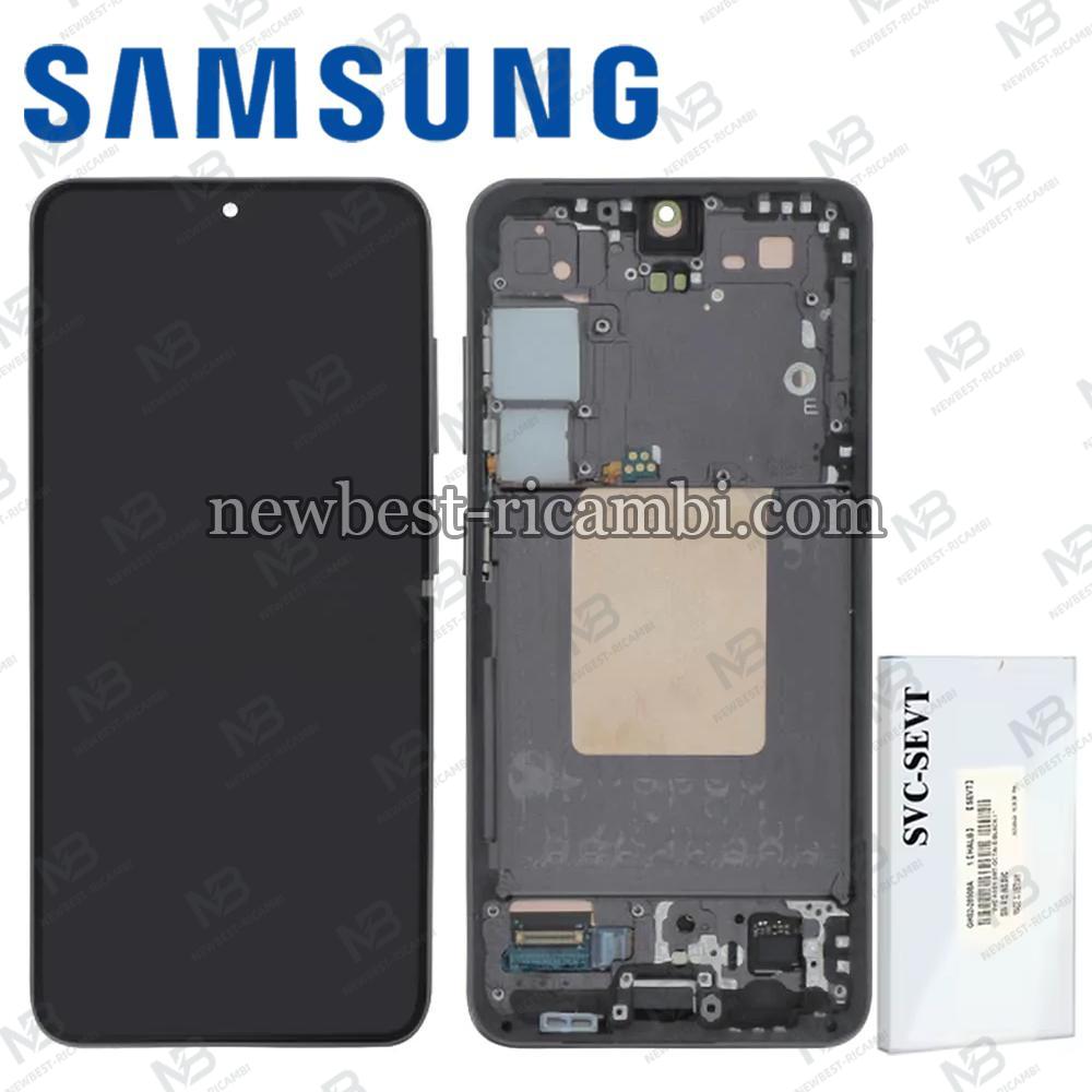 Samsung Galaxy S24 5G (2024) S921 Touch + Lcd + Frame Black Service Pack