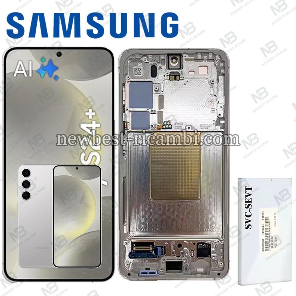 Samsung Galaxy S24+ S926 Touch + Lcd + Frame Gray Service Pack