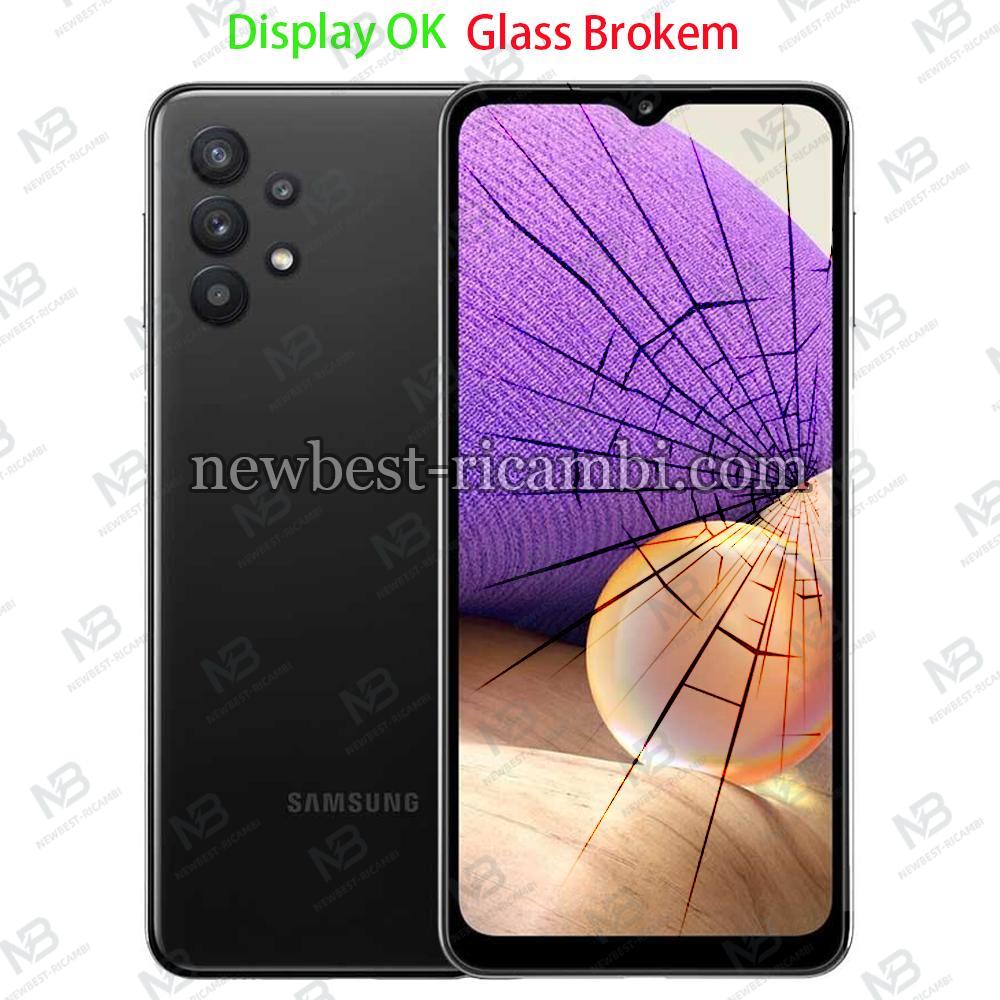 Samsung Galaxy A32 5G A326 Smartphone 128GB Smartphone  Black Used Grade D Glass Broken