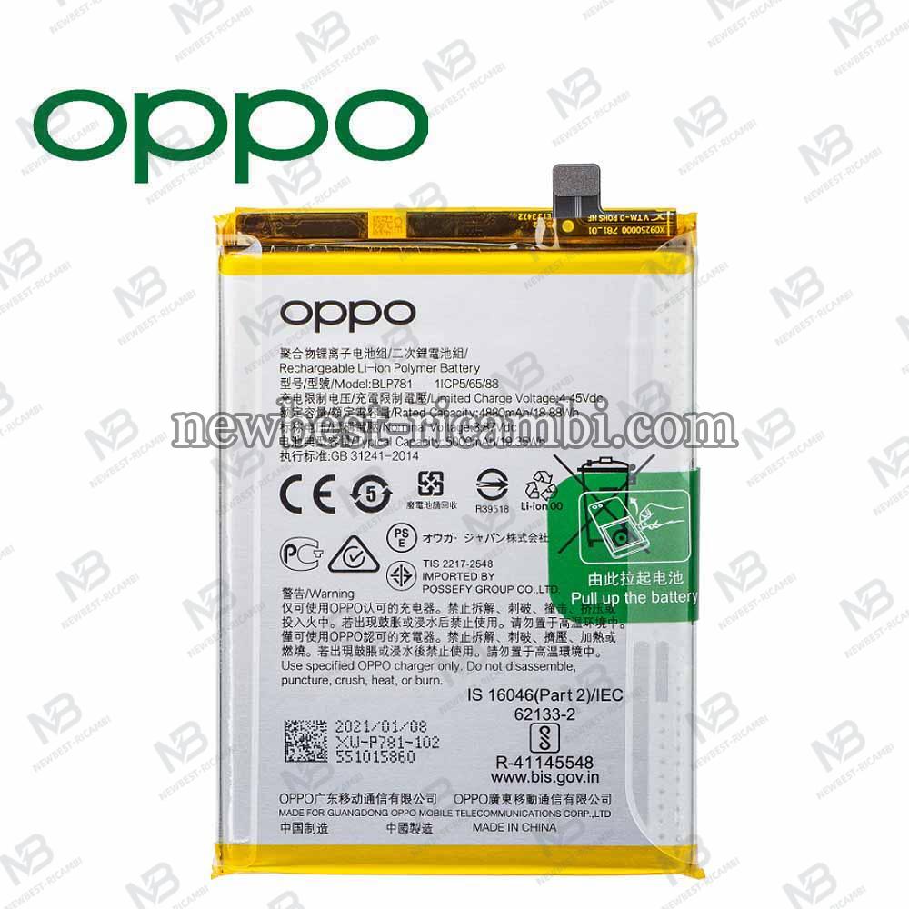 Oppo A52 / A72 4G / A92 BLP781 Battery Service Pack