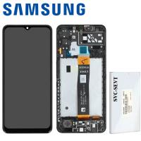 Samsung Galaxy A04s A047 Touch + Lcd + Frame Black Service Pack