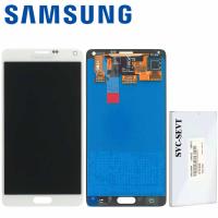 Samsung Galaxy Note 4 N910f Touch+Lcd White Service Pack