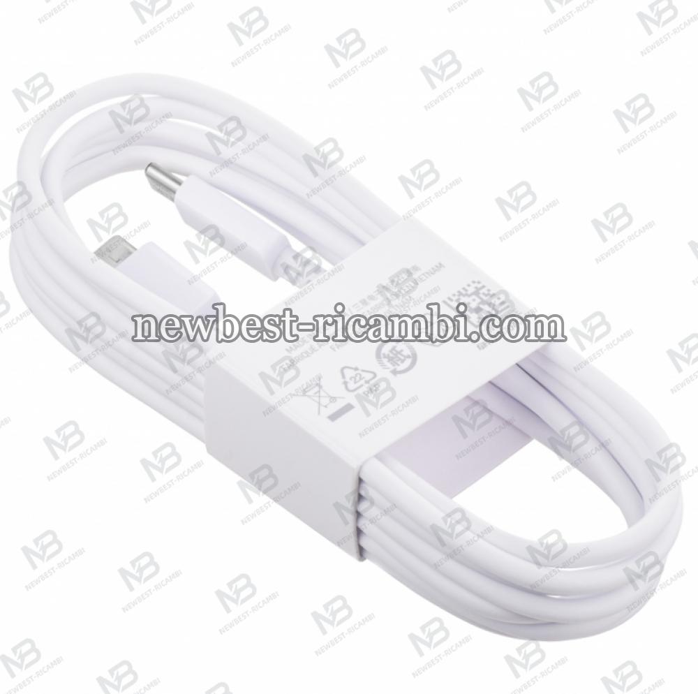 USB-C To USB-C Cable Samsung EP-DW767JWE, 25W, 3A, 1.8m, White GP-TOU021RFCWW Bulk