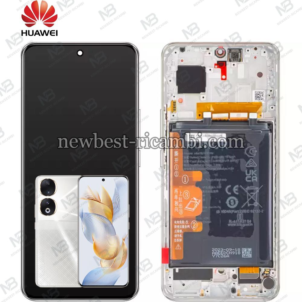 Honor 90 5G (REA-NX9 / REA-AN00) Touch + Lcd + Frame Silver Service Pack