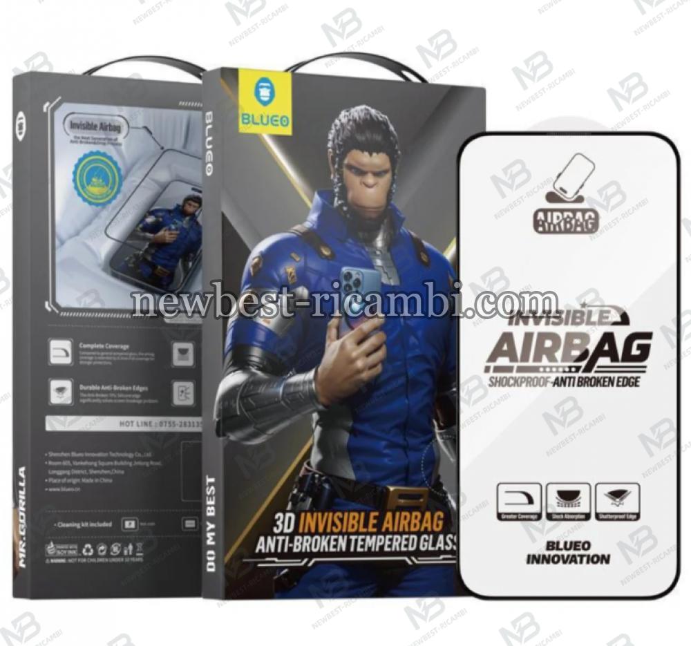 Blueo 3D Invisible Airbag Anti-Broken Tempered Glass iPhone 15 Pro Max In Blister