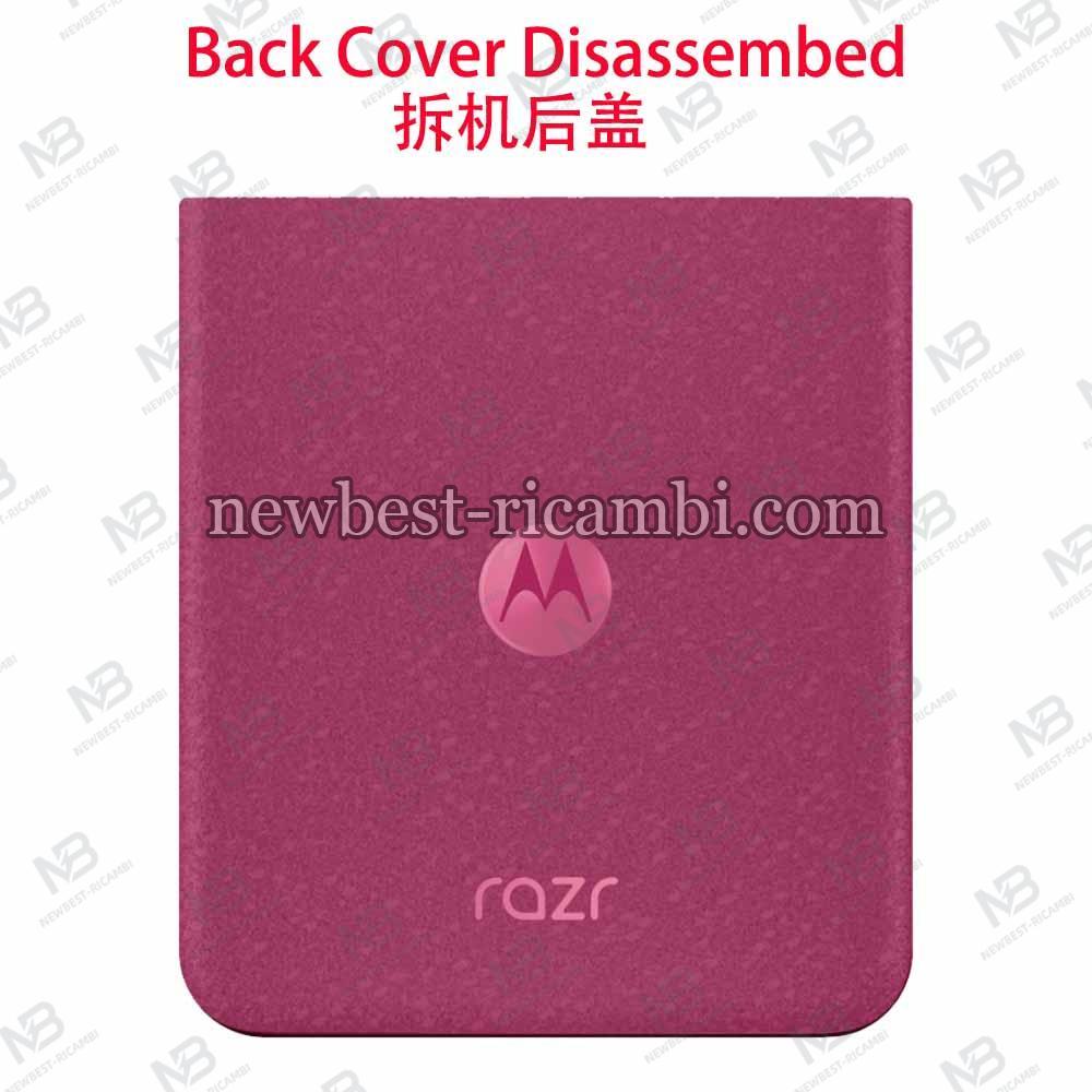 Moto Razr+ 2024 Back Cover Pink Disassembled Grade A