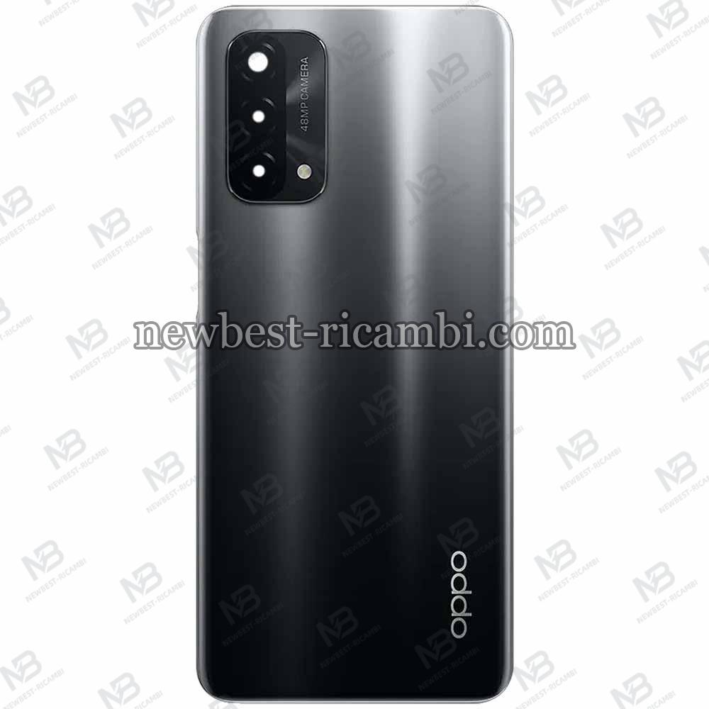 Oppo A93 5G (PCGM00) Back Cover + Camera Glass Black