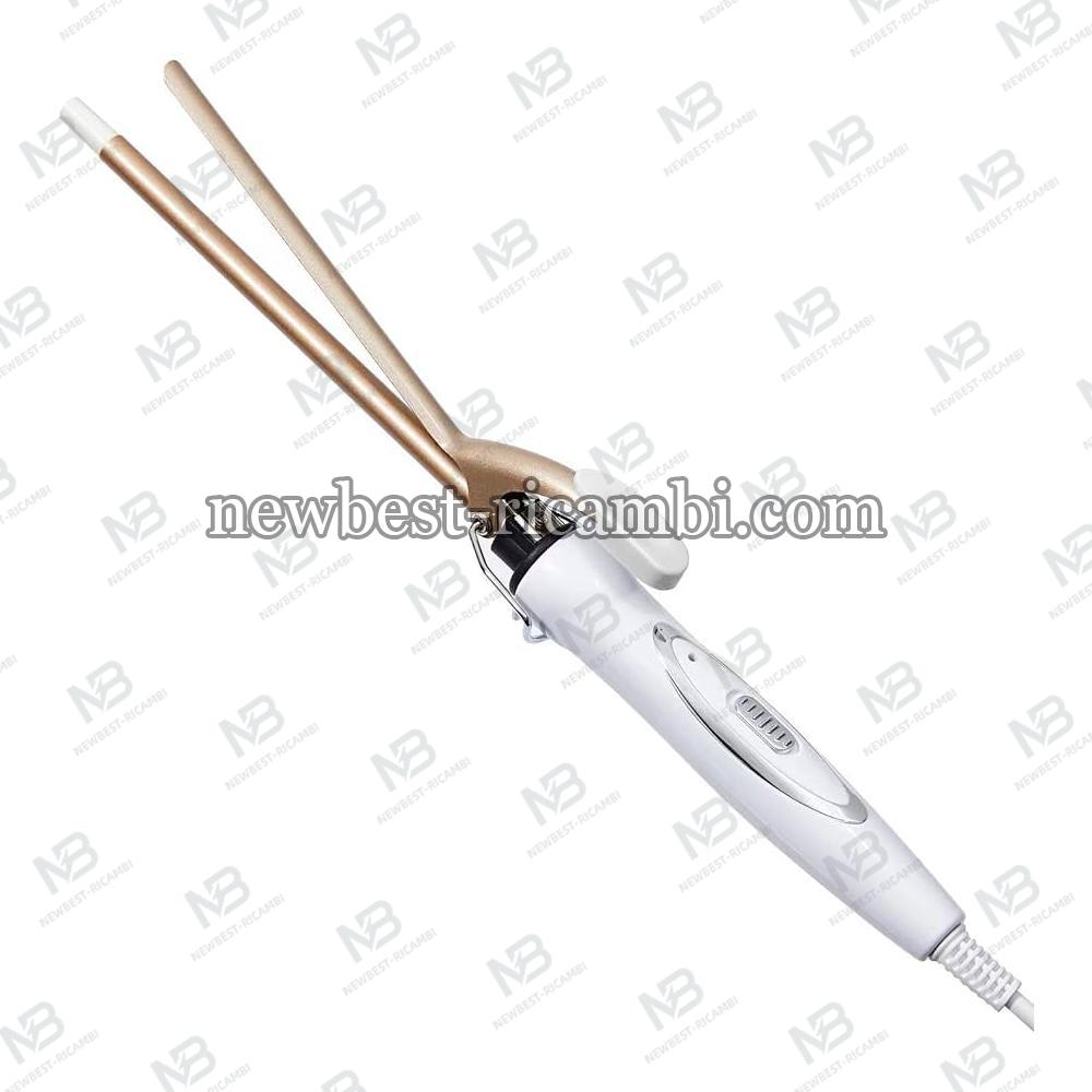 9 mm Mini Curling Iron - Reyke Professional Ceramic Curler 120-220°C In Blister