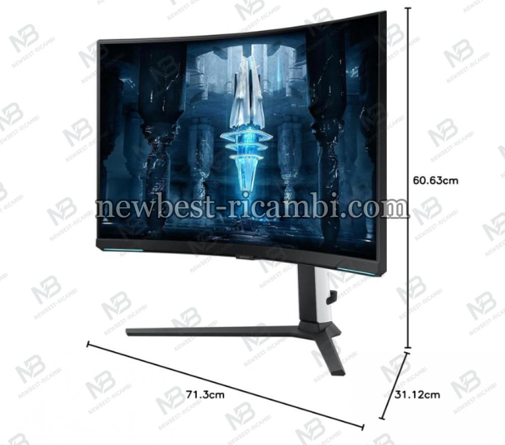SAMSUNG LS32BG850NPXEN Computer Monitor Black 32" Used Like New