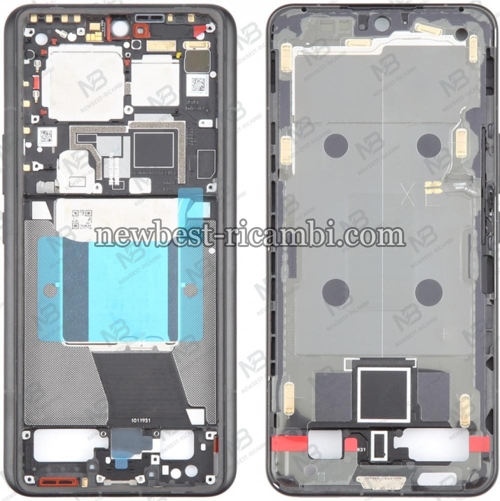 Xiaomi Mi 14 Ultra Display Support Frame + Side Key Black