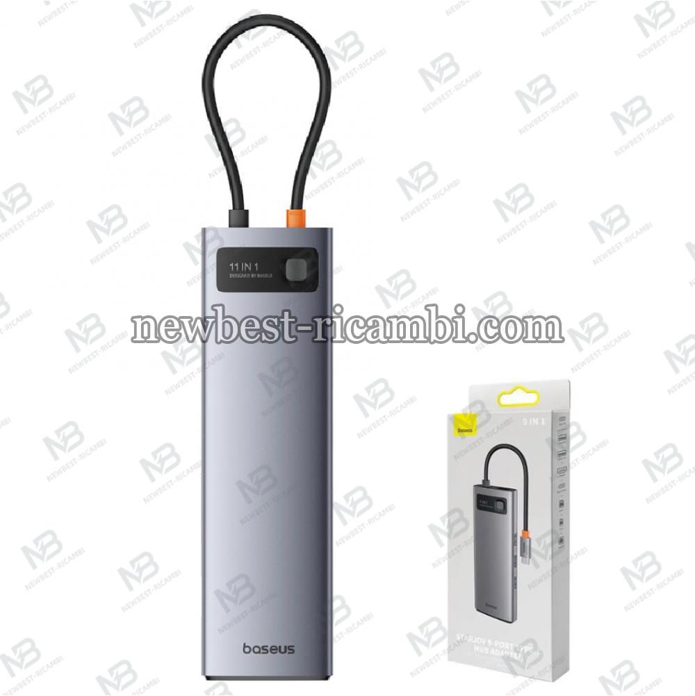 USB-C Hub Baseus Metal Gleam I Gray in Blister