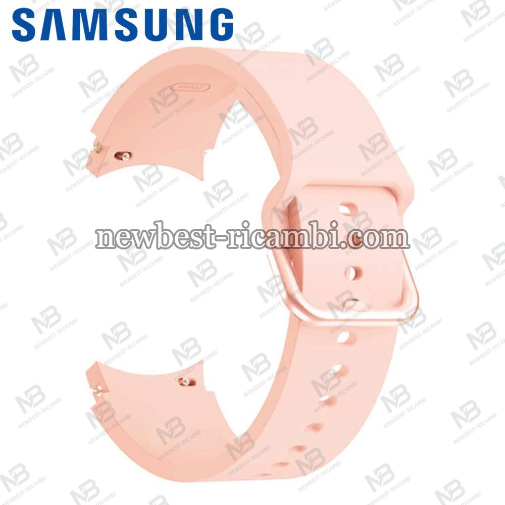Two-tone Sport Strap for Samsung Galaxy Watch7 / Watch FE / Watch6 / Watch5 / Watch4 Series S/M Sand Pink Original Bulk