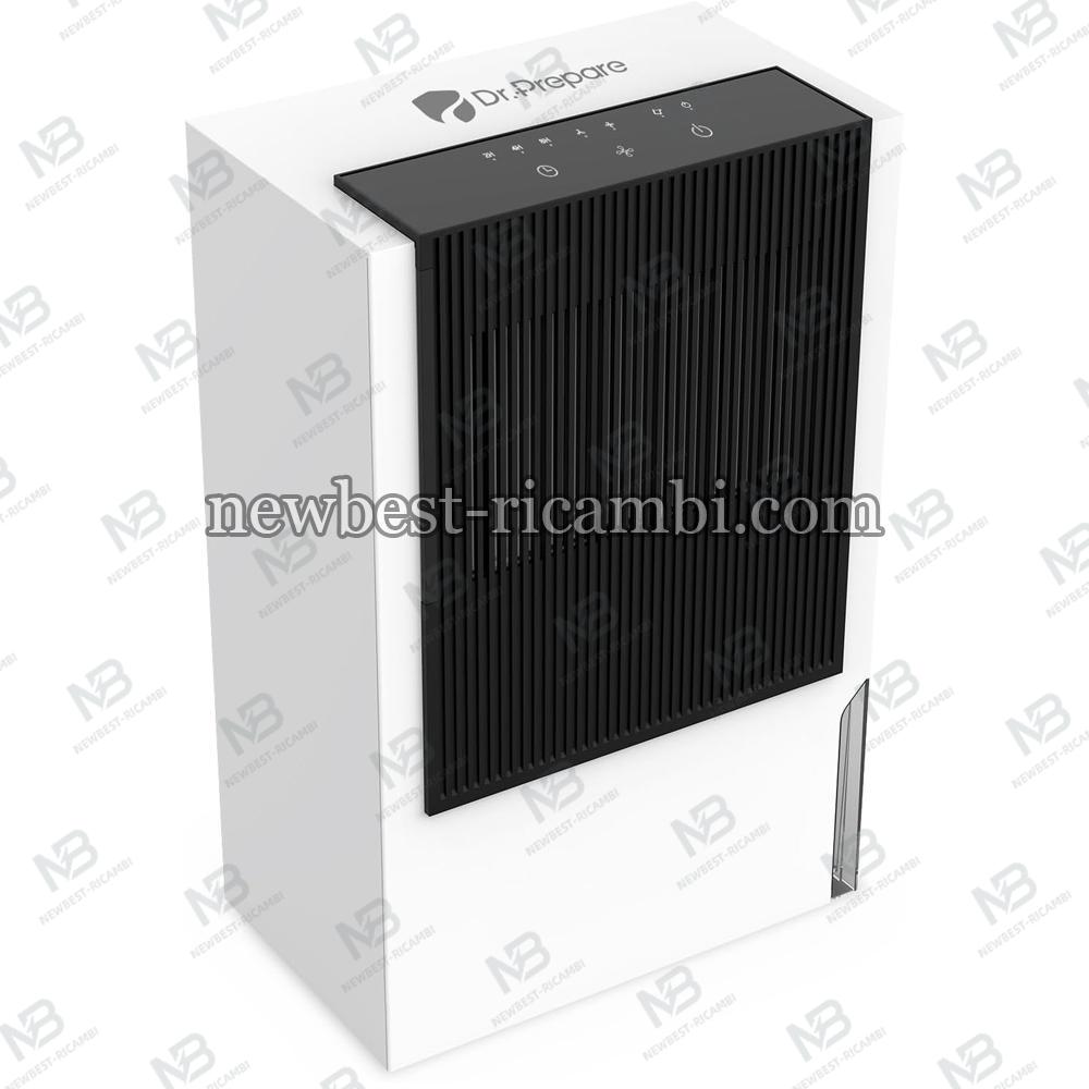 DR.PREPARE Rotary Dehumidifier For Home 101 oz (3L)/24H Dehumidifier With Drain Hose In Blister