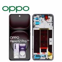 Oppo Reno 12 Pro 5G (CPH2629) Touch + Lcd + Frame Silver Service Pack
