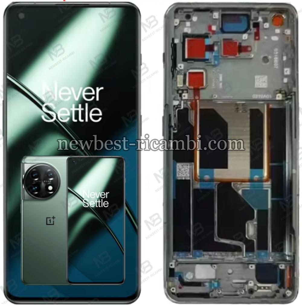 One Plus 11 5G Touch+Lcd+Frame Green Original