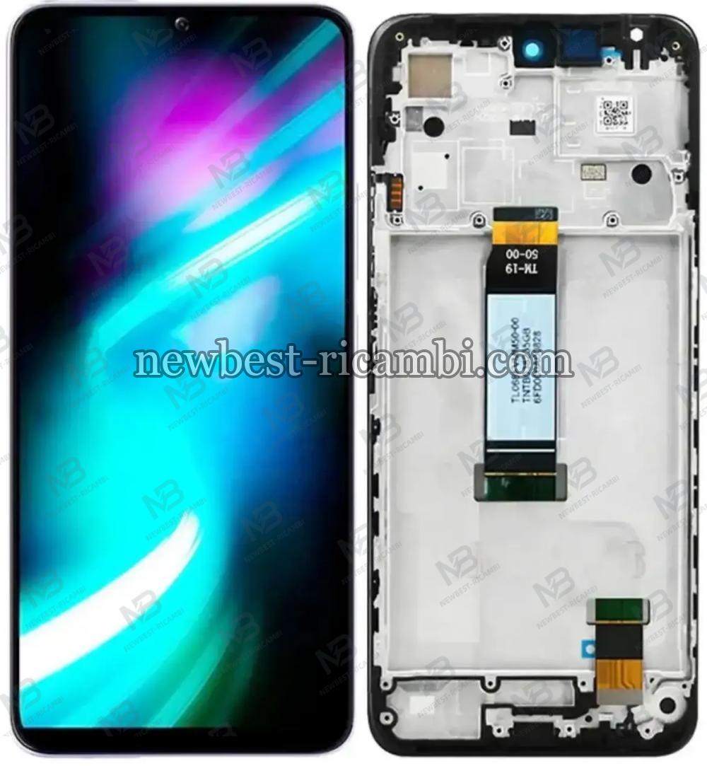 Xiaomi Poco M6 4G Touch + Lcd + Frame Black Original