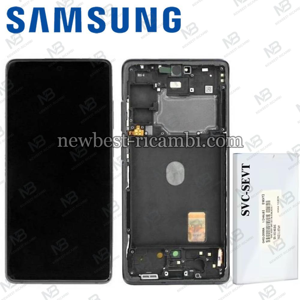 Samsung Galaxy S20 FE 5G G781 Touch + Lcd + Frame Navy Black / Blue Service Pack