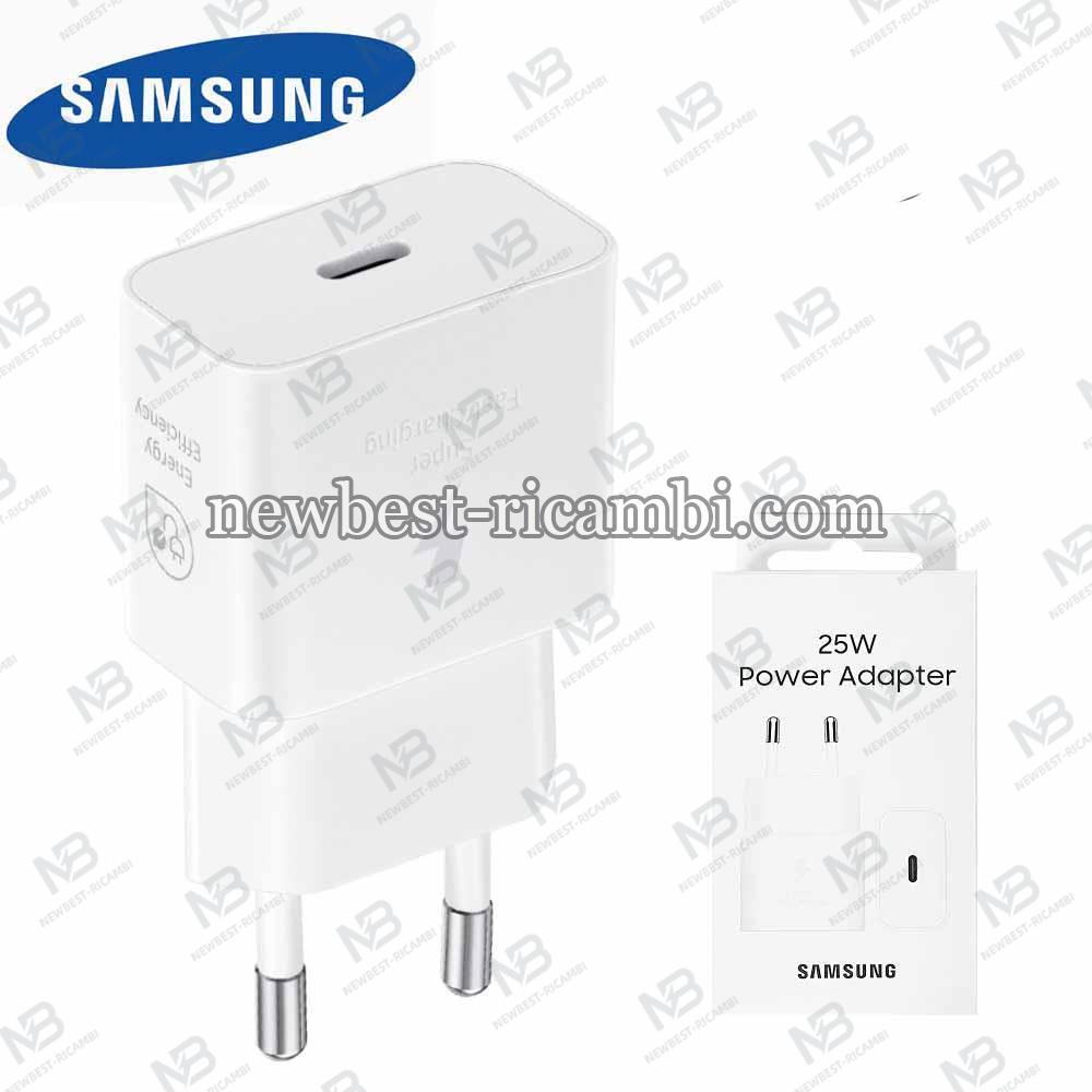 Wall Charger Samsung, 25W, 3A, 1 x USB-C, White EP-T2510NWEGWW in Blister