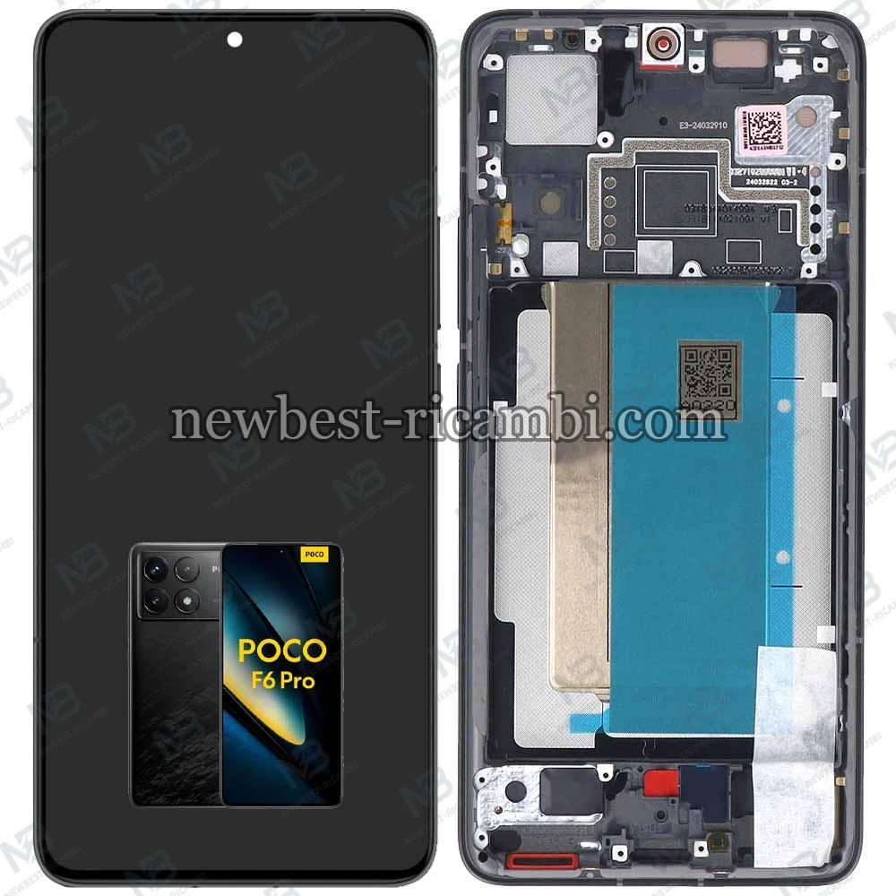 Xiaomi Poco F6 Pro 5G (2024) Touch + Lcd + Frame Black