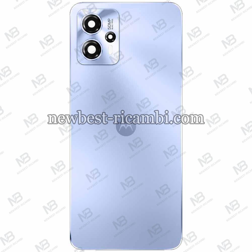 Moto G13 (2023) XT2331 Back Cover + Camera Glass Blue