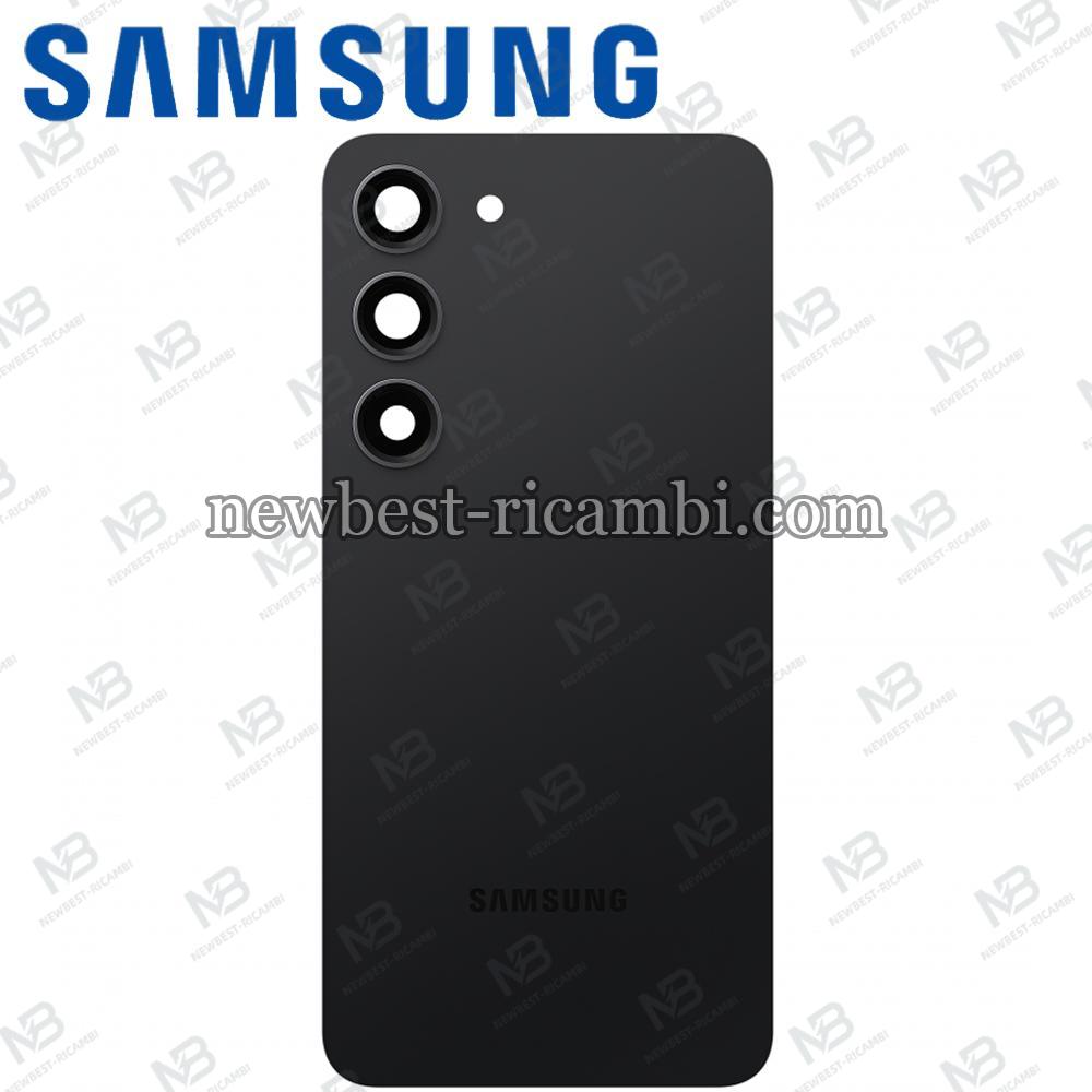 Samsung Galaxy S23 S911 Back Cover+Camera Glass Black Service Pack