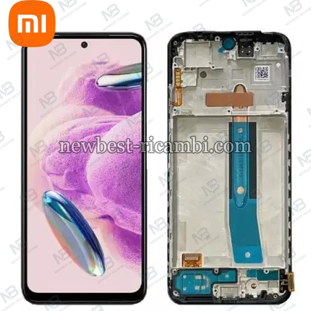 Redmi Note 12S 4G (23030RAC7Y) Touch + Lcd + Frame Black Service Pack