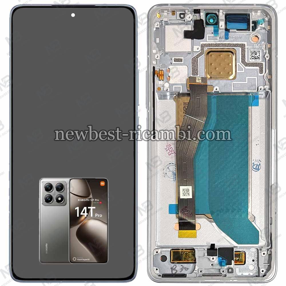 Xiaomi Mi 14T Pro 5G Touch + Lcd + Frame Gray