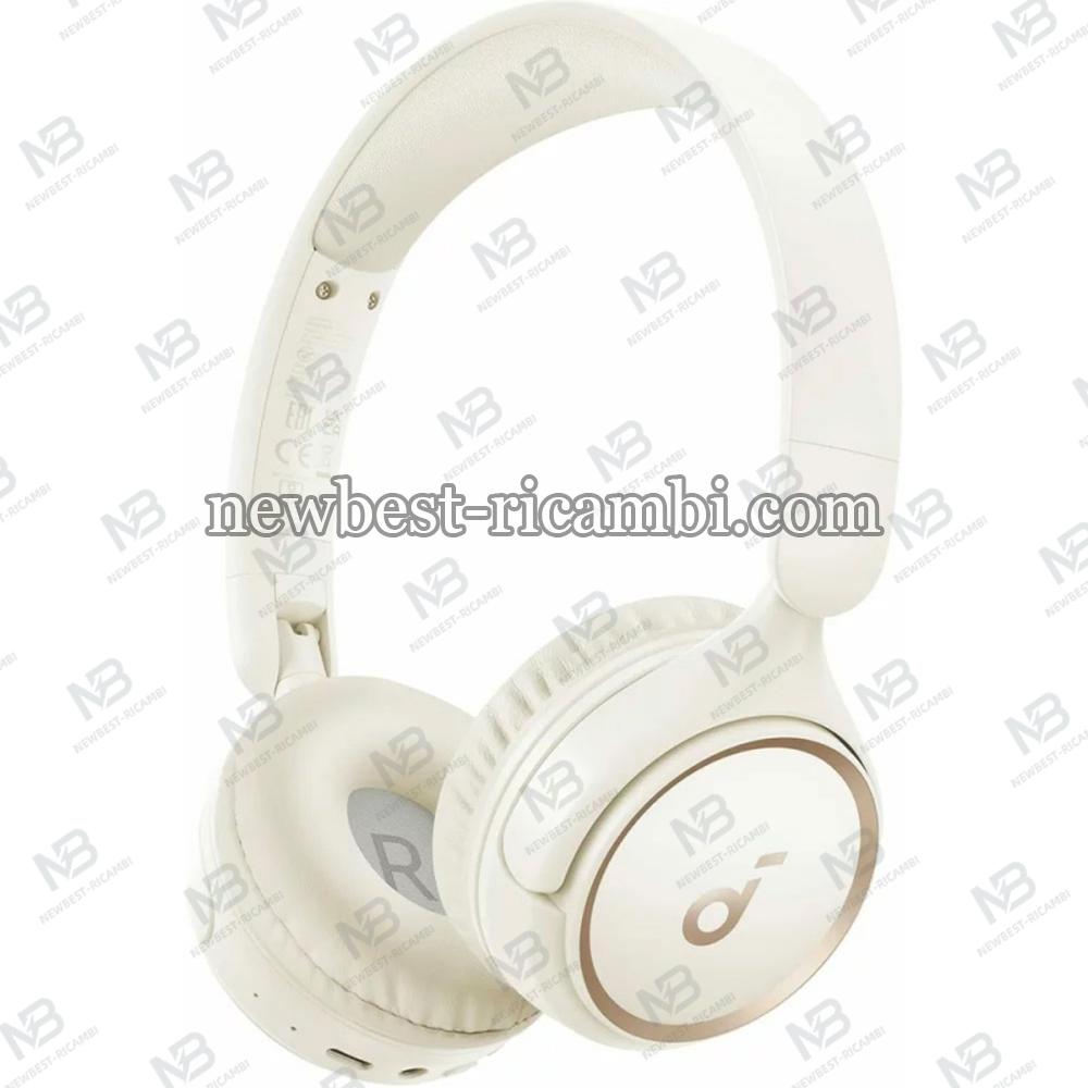 Handsfree Bluetooth MultiPoint Anker Soundcore H30i White A3012G21 In Blister