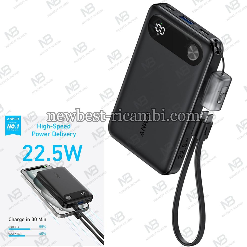 Powerbank Anker PowerCore 10000mAh 22.5W QC + PD Black A1257G11 In Blister