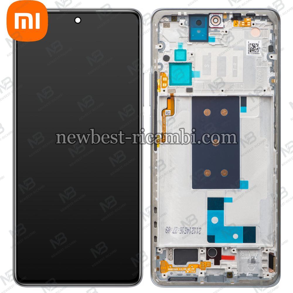 Xiaomi Mi 11T 5G / Mi 11T Pro 5G Touch + Lcd + Frame White / Silver Service Pack