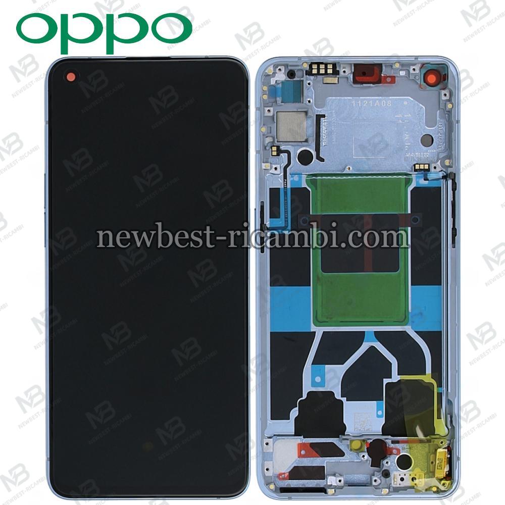 Oppo Reno 6 5G Touch + Lcd + Frame Blue Service Pack