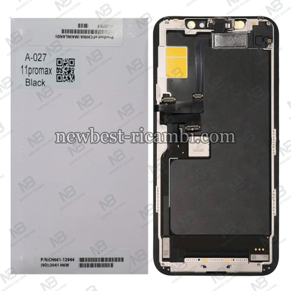 iPhone 11 Pro Max Touch + Lcd + Frame Black Service Pack