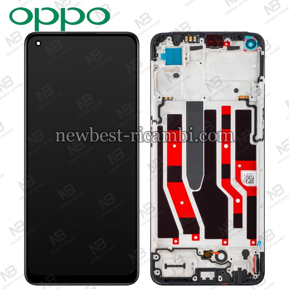 Oppo Reno 7 / 8 / 4G / F21 Pro Touch + Lcd + Frame Black Service Pack