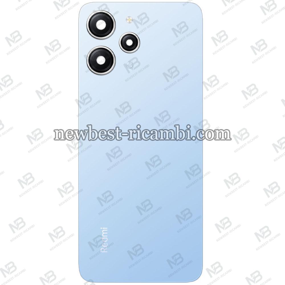 Xiaomi Redmi 12 4G Back Cover+Camera Glass Blue